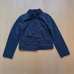 J. Crew Classic (Almost Vintage!) Twill Chino Jacket - Sz. 0